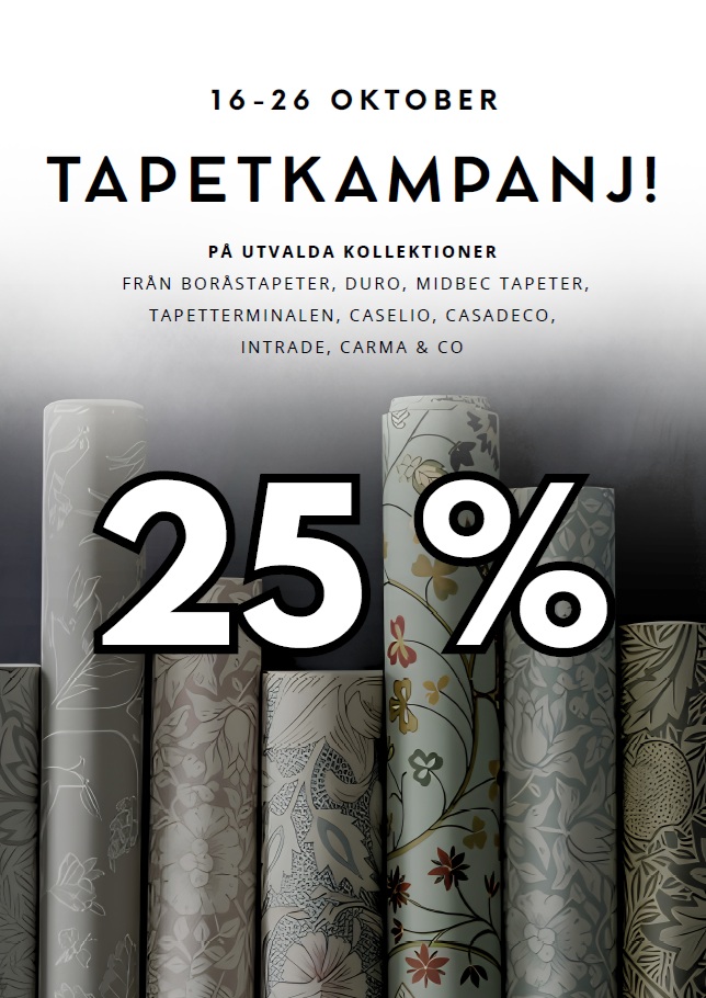 Kampanj 25% oktober